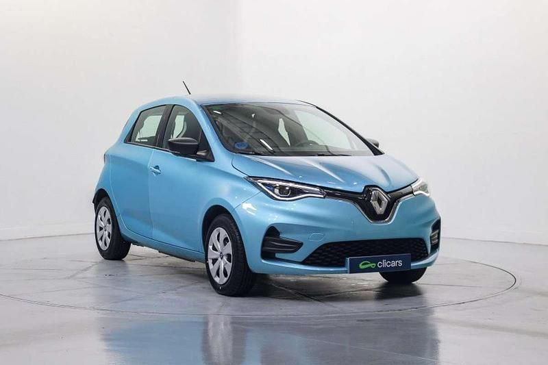 Usado Renault Zoe Life 80 kW (109 CV) 2020 Azul Utilitario