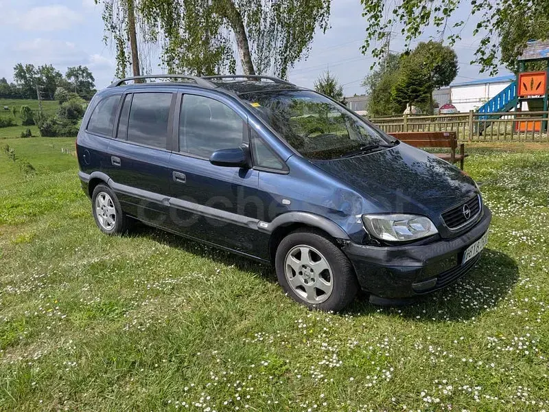 Usado Opel Zafira Design Edition 125 CV (91 kW) 2003 Azul Monovolumen