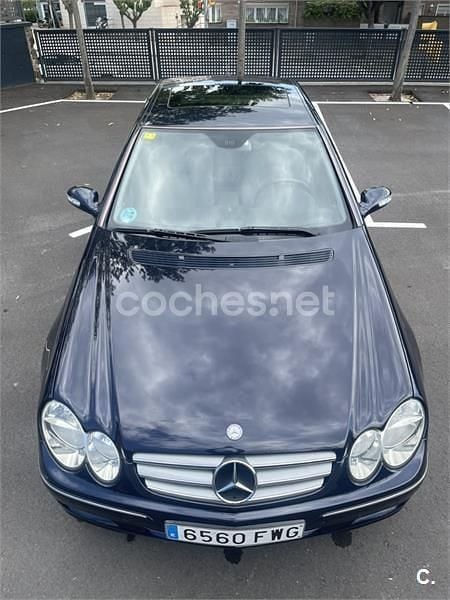 Usado Mercedes CLK200 Elegance 163 CV (119 kW) 2006 Azul Coupe