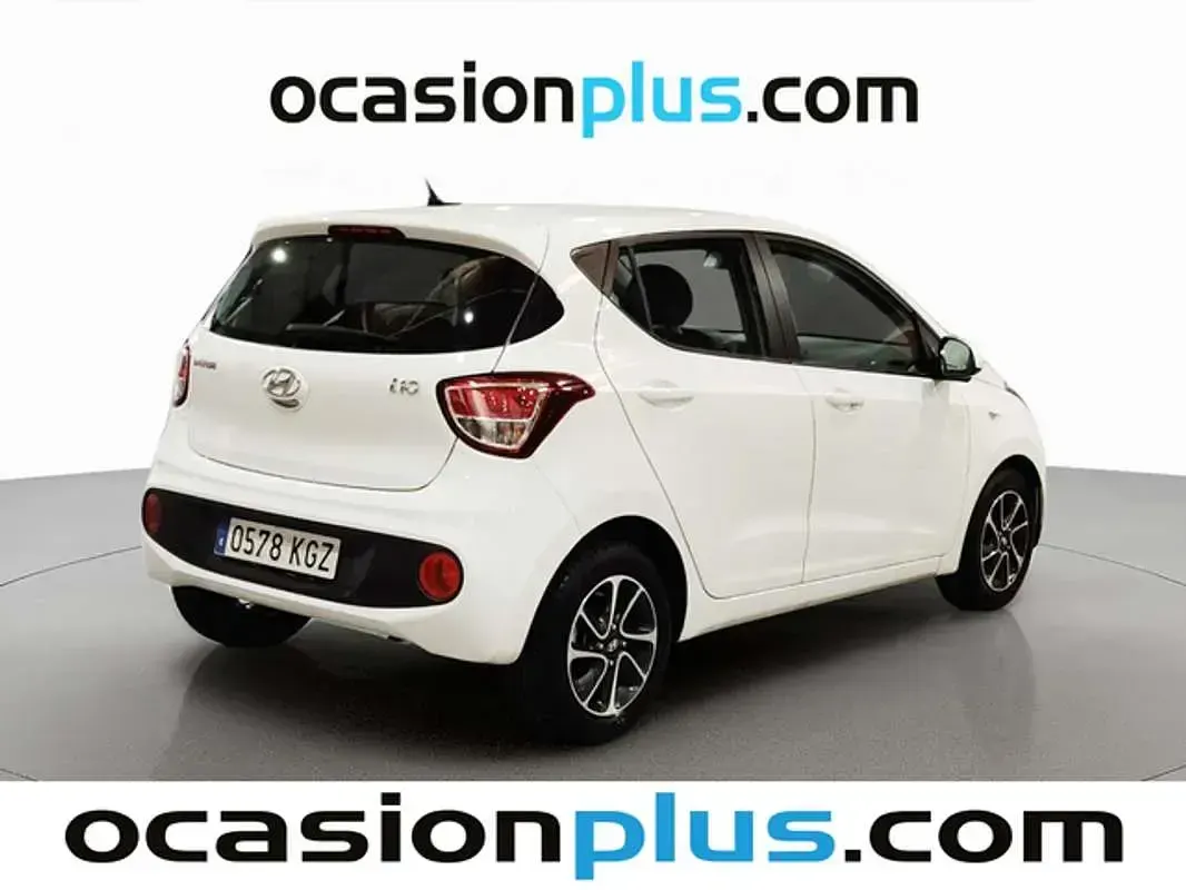 Usado Hyundai i10 87 CV (63 kW) 2018 Blanco Utilitario