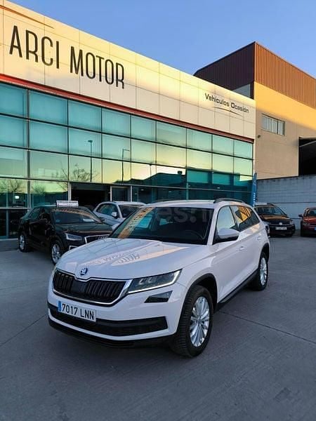 Käytetty Skoda Kodiaq Ambition 150 HP (110 kW) 2021 Valkoinen Katumaasturi