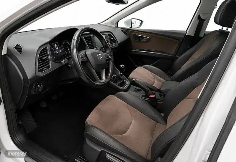 Usado Seat Leon X-Perience 110 CV (80 kW) 2016 Blanco Familiar