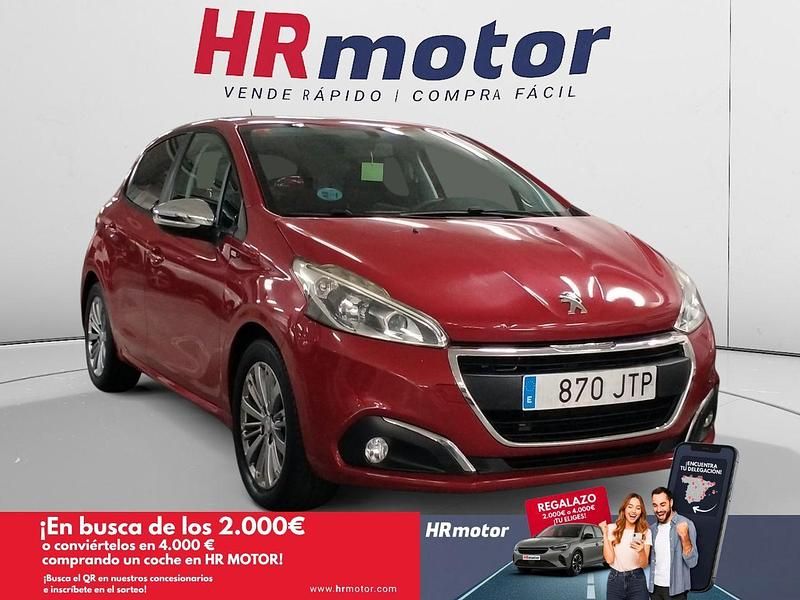 Rojo Usado 2016 Peugeot 208 Style Utilitario | 9290 € (Precio justo) - Imagen 1/4