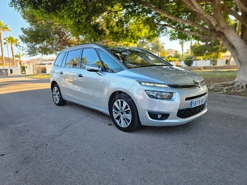 Usado Citroën Grand C4 Picasso Exclusive 150 CV (110 kW) 2014 Gris / plata Monovolumen