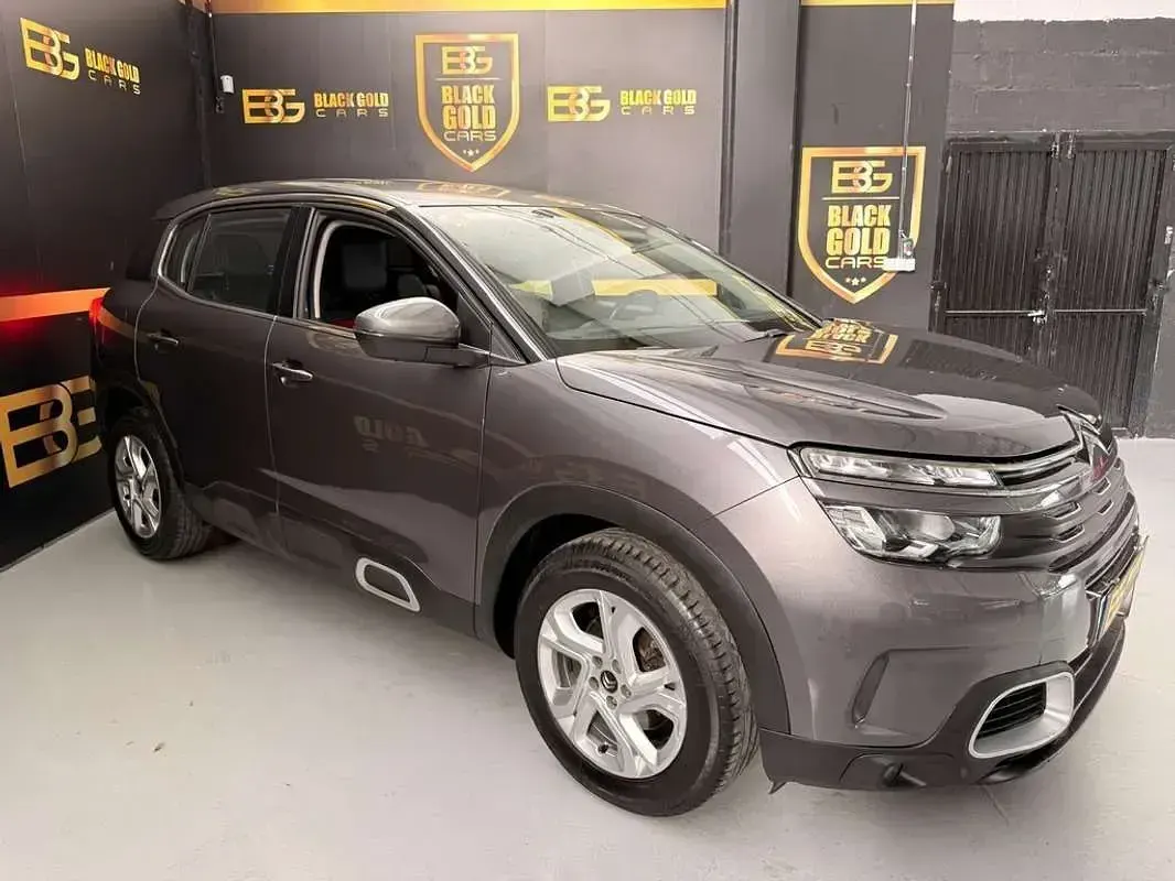 Usado Citroën C5 Aircross Feel 131 CV (96 kW) 2019 Gris SUV