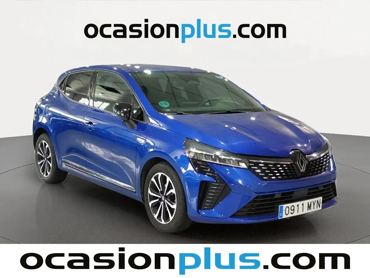 Usado Renault Clio Techno 90 CV (66 kW) 2025 Azul Utilitario