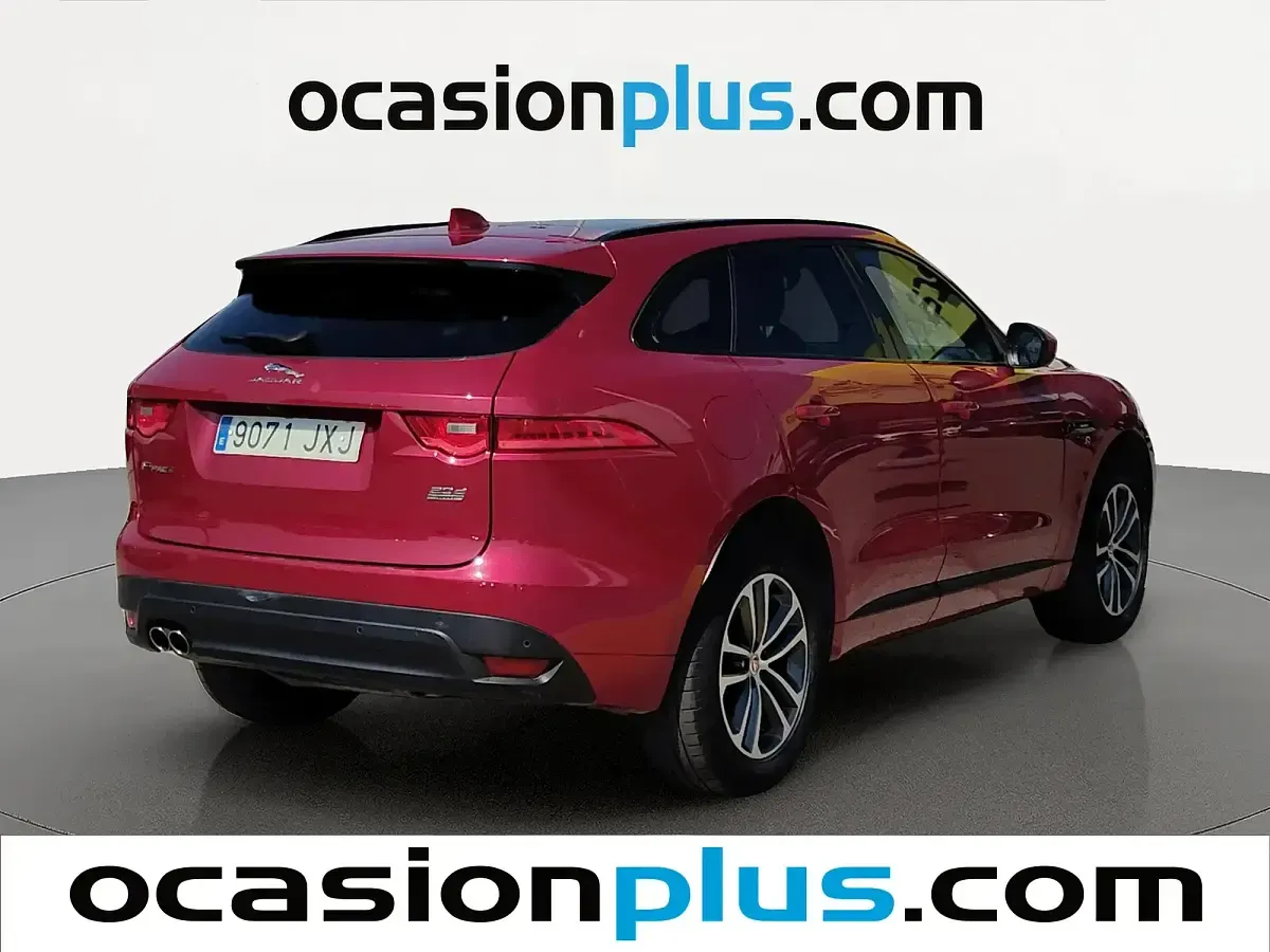 Usado Jaguar F-Pace R-Sport 180 CV (132 kW) 2017 Rojo SUV