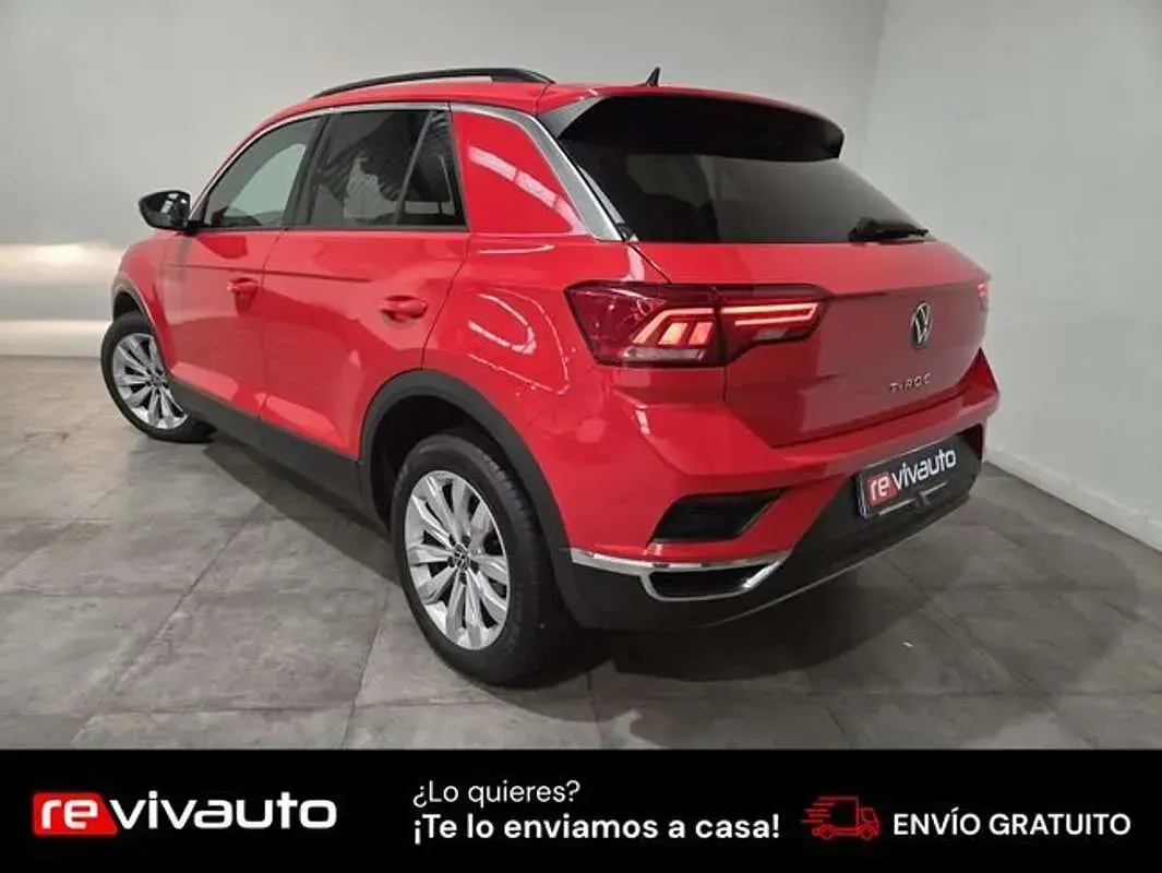 Usado VW T-Roc Advance 150 CV (110 kW) 2021 Rojo SUV