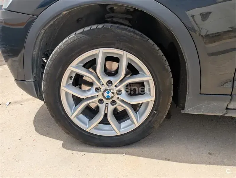 Usado BMW X3 177 CV (130 kW) 2012 Negro SUV