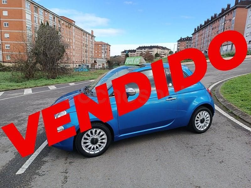 Usado Fiat 500 Mirror 69 CV (50 kW) 2019 Azul Berlina