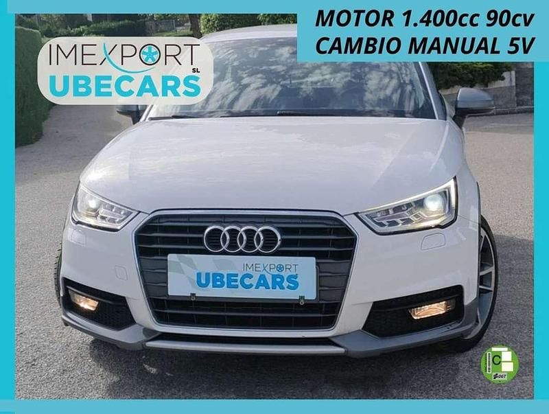 Usado Audi A1 Attraction 90 CV (66 kW) 2015 Blanco Utilitario