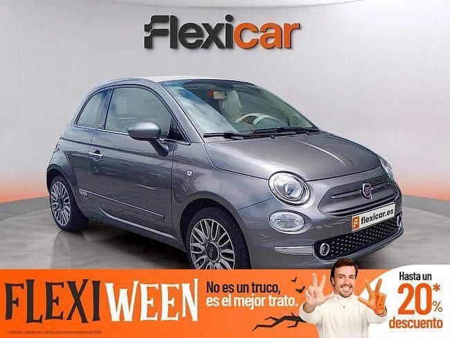 Gris Usado 2017 Fiat 500 Lounge Descapotable | 7990 € (Buen precio) - Imagen 1/4