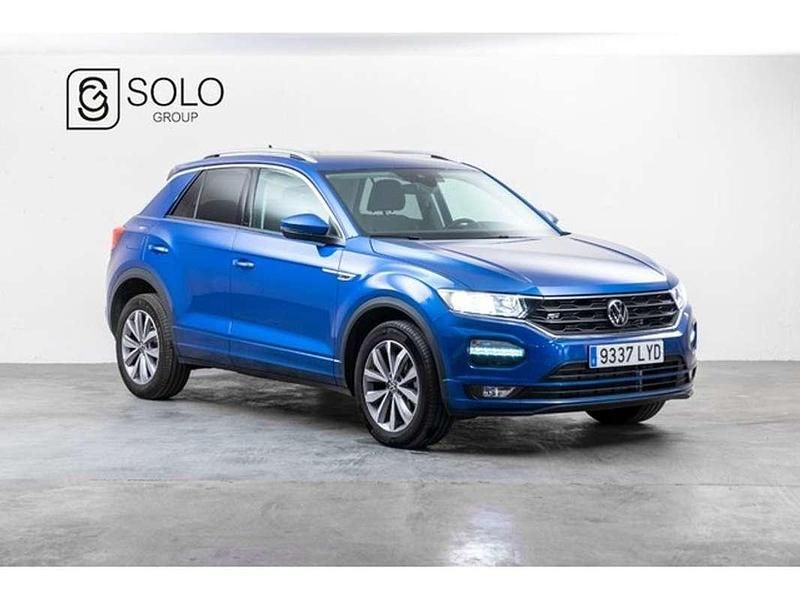 Usado VW T-Roc Advance 150 CV (110 kW) 2022 Azul SUV