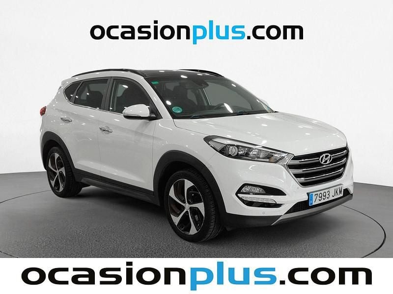 Begagnad Hyundai Tucson 136 HK (100 kW) 2015 Vit SUV