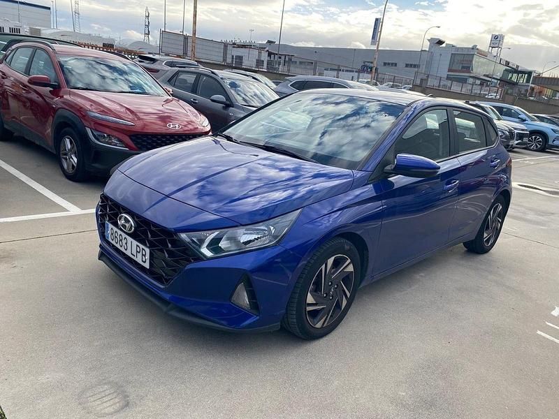 Azul Usado 2021 Hyundai i20 | 14.990 € (Precio justo) - Imagen 1/4