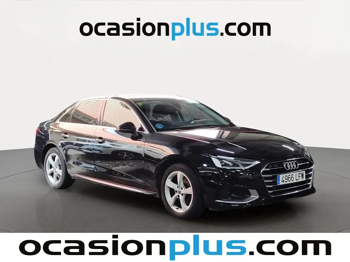 Usado Audi A4 Advanced Plus 136 CV (100 kW) 2020 Negro Berlina
