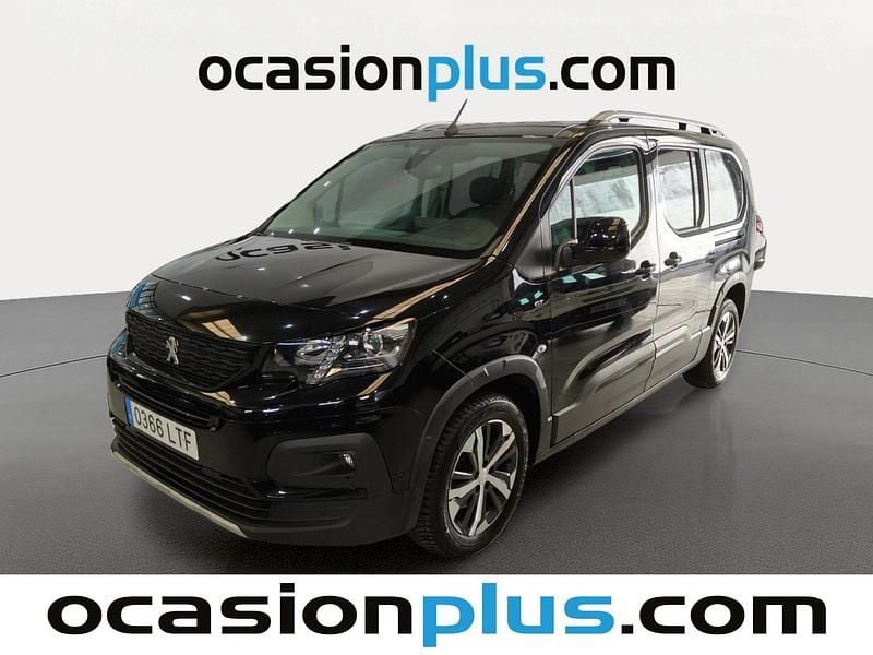 Negro Usado 2021 Peugeot Rifter GT Monovolumen | 16.810 € (Super precio) - Imagen 1/4
