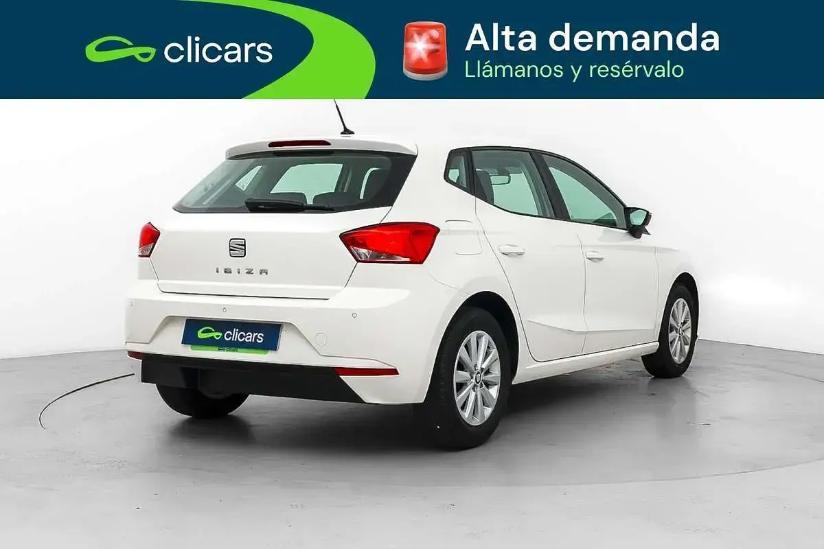 Usado Seat Ibiza Style 80 CV (58 kW) 2019 Blanco Utilitario