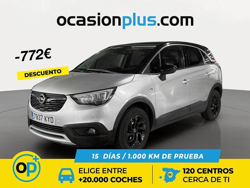 Gris Usado 2019 Opel Crossland X Innovation SUV | 8500 € (Buen precio) - Imagen 1/4
