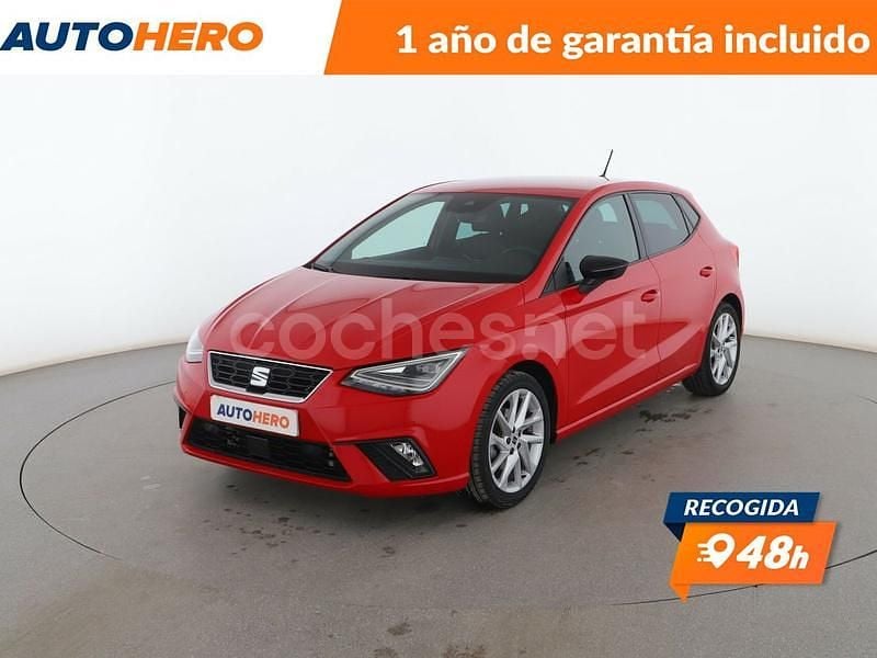 Rojo Usado 2021 Seat Ibiza FR Berlina | 14.899 € (Precio justo) - Imagen 1/3