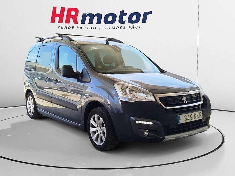 Gris Usado 2018 Peugeot Partner Outdoor Van | 11.150 € (Precio justo) - Imagen 1/4