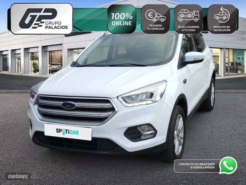 Blanco Usado 2019 Ford Kuga Trend+ SUV | 18.295 € (Super precio) - Imagen 1/4