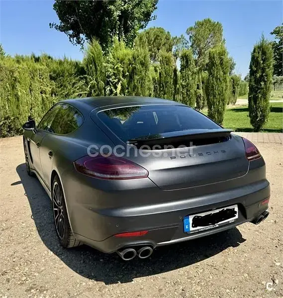 Usado Porsche Panamera Diesel 300 CV (220 kW) 2014 Negro Utilitario