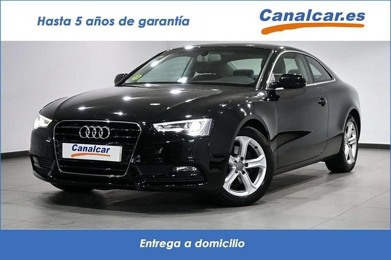 Negro Usado 2014 Audi A5 Advanced Coupe | 12.871 € (Buen precio) - Imagen 1/4