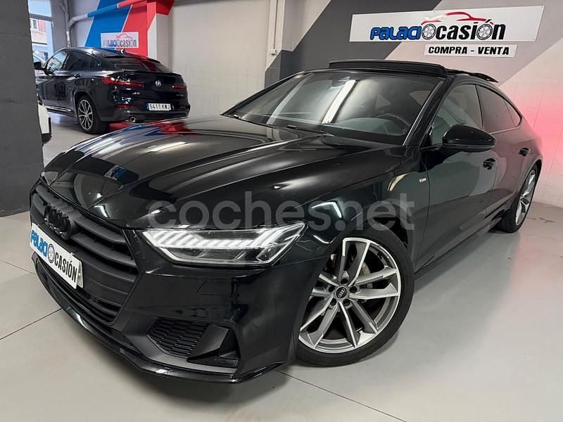 Negro Usado 2021 Audi A7 S-Line Berlina | 44.990 € (Un poco caro) - Imagen 1/4