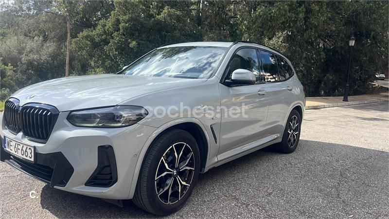 Usado BMW X3 184 CV (135 kW) 2022 Gris / plata SUV