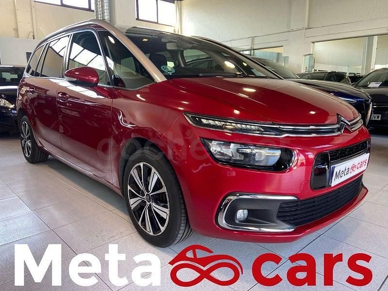 Usado Citroën Grand C4 Picasso Feel 120 CV (88 kW) 2018 Granate Monovolumen