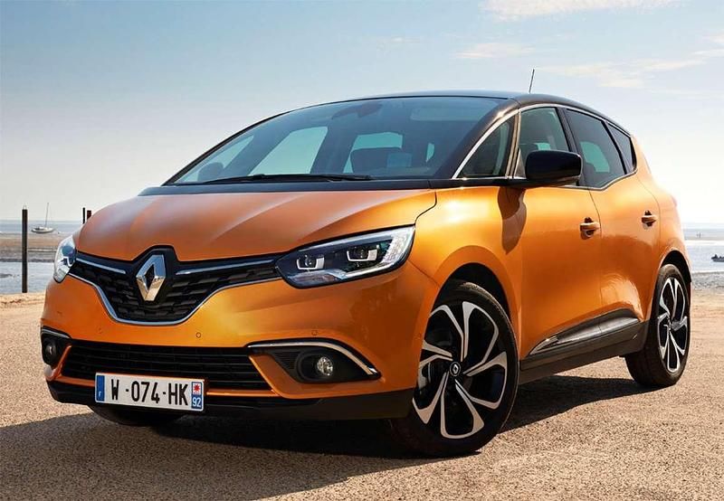 Begagnad Renault Scénic III Dynamique 110 HK (80 kW) 2011 Blå Minibuss