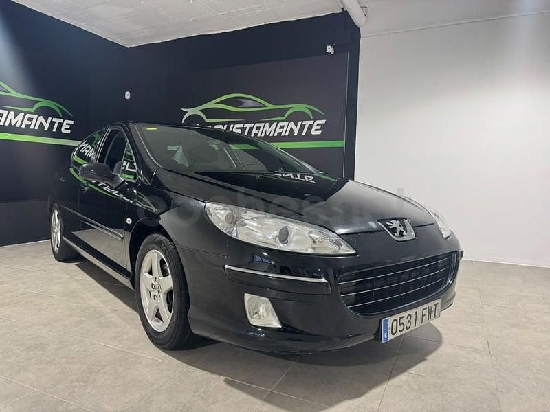 Usado Peugeot 407 Premium 136 CV (100 kW) 2007 Negro Berlina