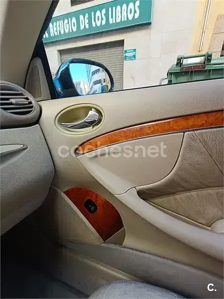 Usado Mercedes CLK240 Elegance 170 CV (125 kW) 2004 Verde Coupe