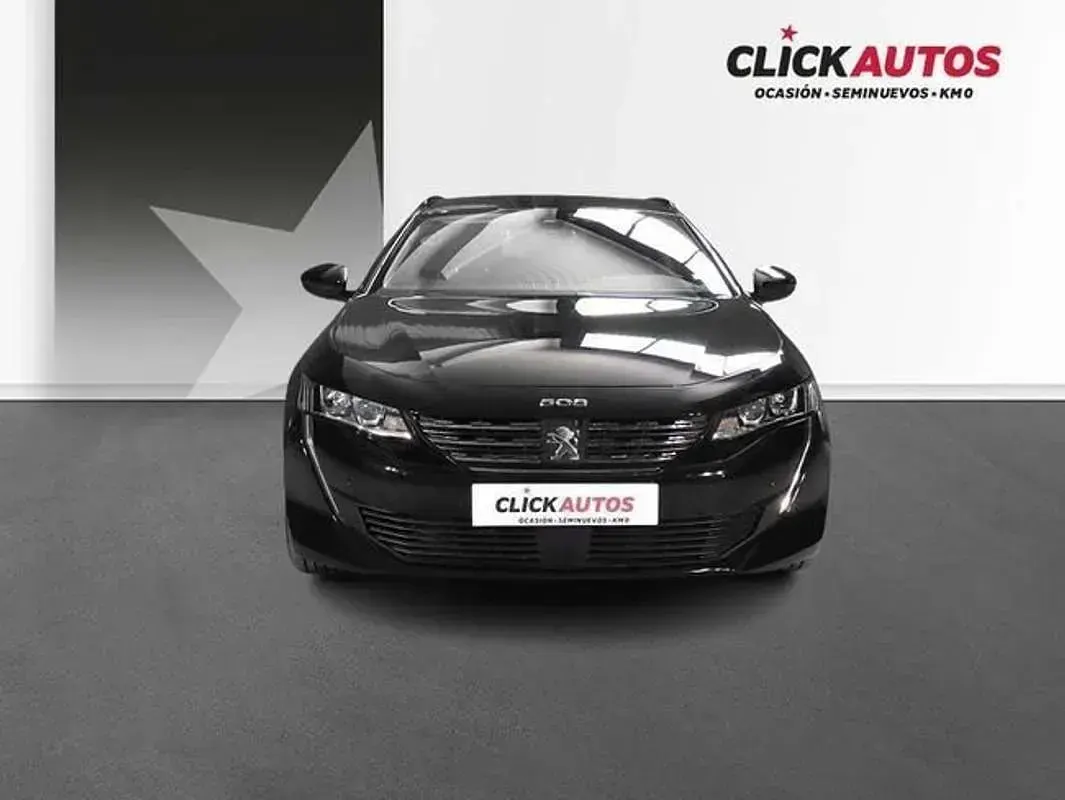 Usado Peugeot 508 Active 131 CV (96 kW) 2022 Negro Berlina