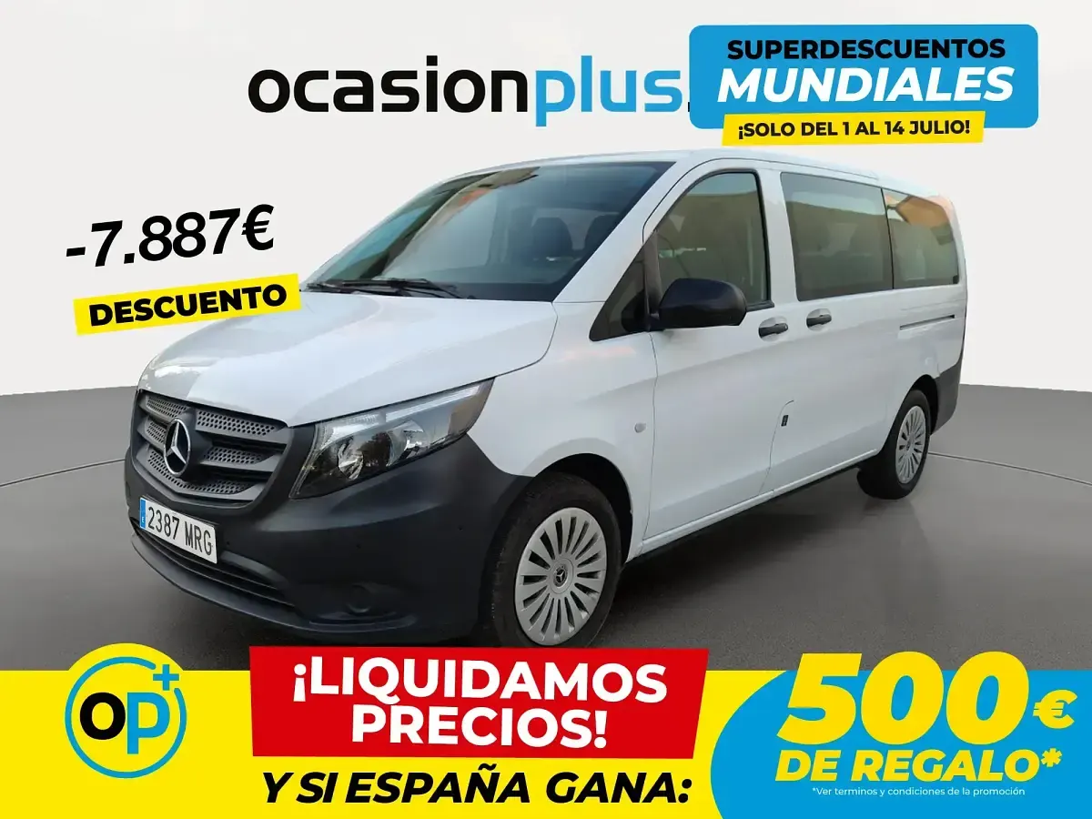 Usado Mercedes Vito 136 CV (100 kW) 2024 Blanco Van