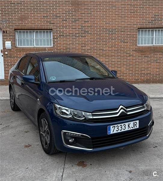 Usado Citroën C-Elysee I PureTech 82 CV (60 kW) 2018 Azul Berlina