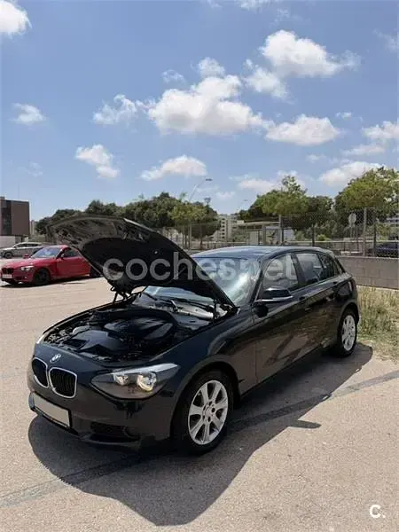 Usado BMW 116 116 CV (85 kW) 2013 Negro Utilitario