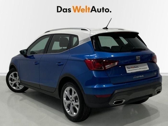 Azul Usado 2023 Seat Arona FR SUV | 21.348 € (Precio justo) - Imagen 1/4