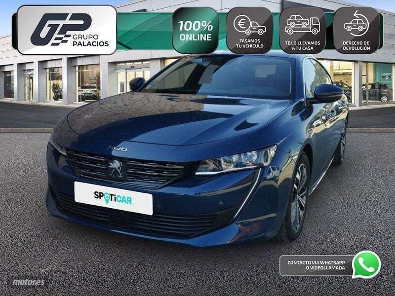Azul Usado 2021 Peugeot 508 Allure Berlina | 19.795 € (Precio justo) - Imagen 1/4