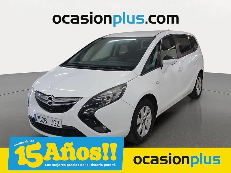 Blanco Usado 2015 Opel Zafira Expression Monovolumen | 11.290 € (Precio justo) - Imagen 1/4