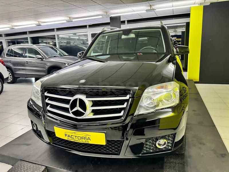 Usado Mercedes GLK220 170 CV (125 kW) 2009 Negro SUV