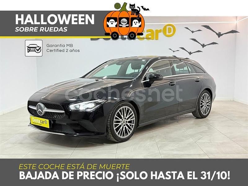 Negro Usado 2022 Mercedes CLA180 Shooting Brake Familiar | 24.490 € (Precio justo) - Imagen 1/4