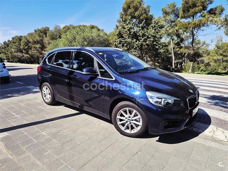 Usado BMW 218 136 CV (100 kW) 2014 Azul Familiar