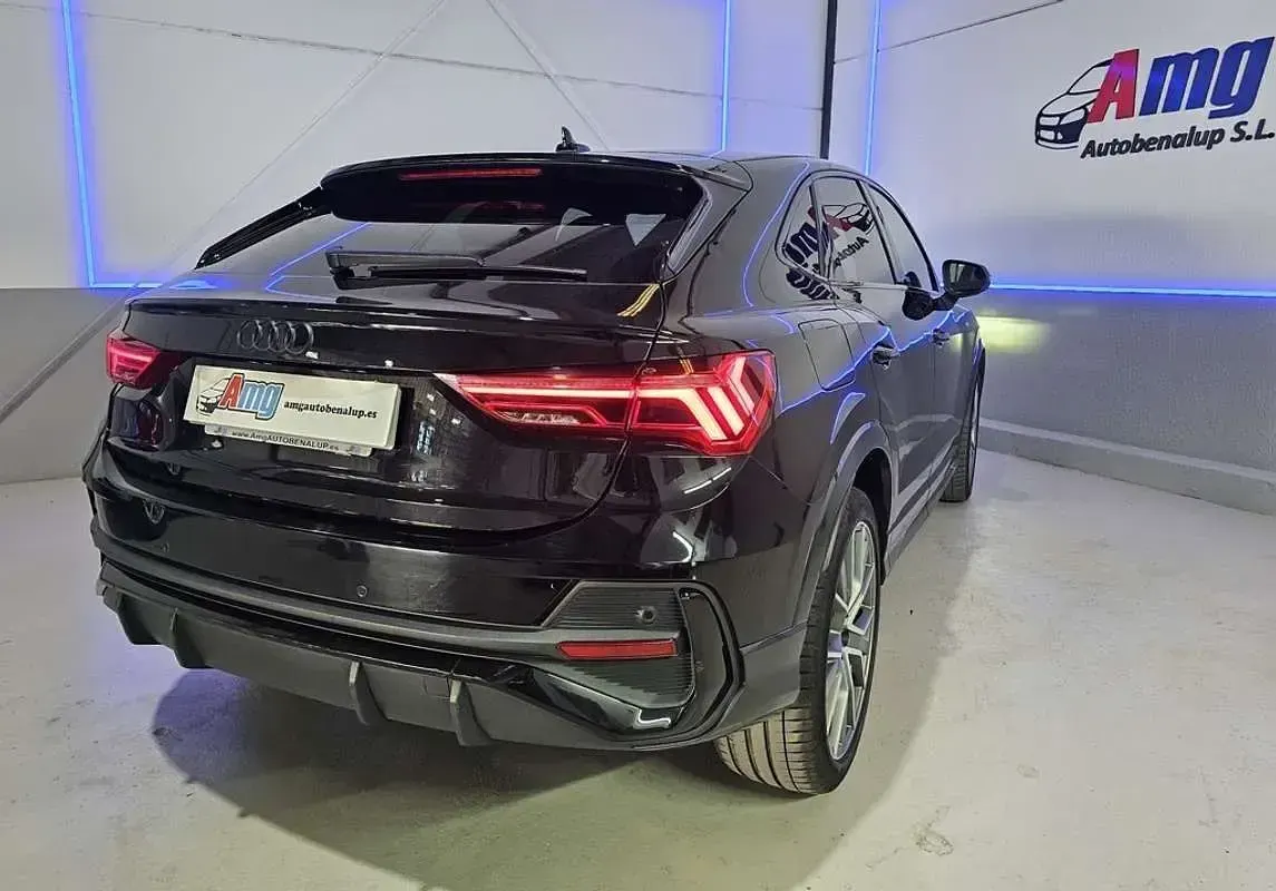 Usado Audi Q3 150 CV (110 kW) 2020 Negro SUV