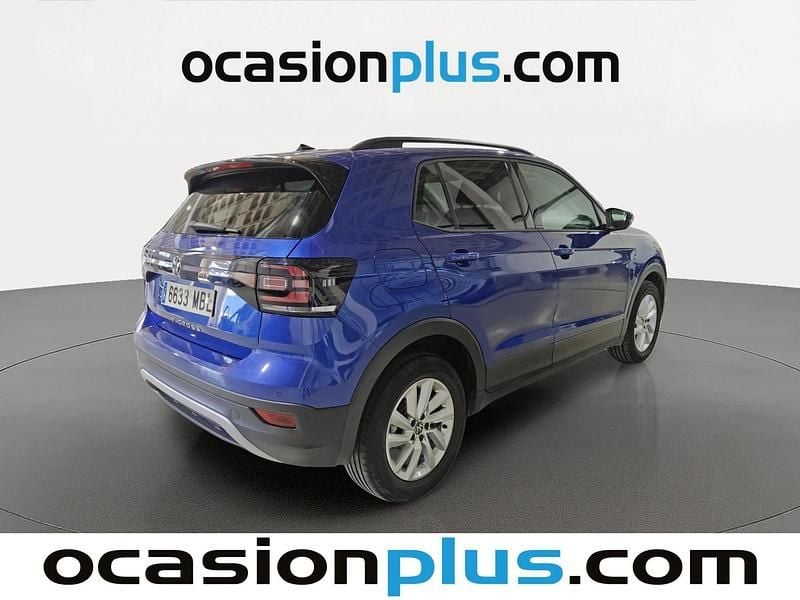 Usado VW T-Cross Advance 110 CV (80 kW) 2022 Azul SUV