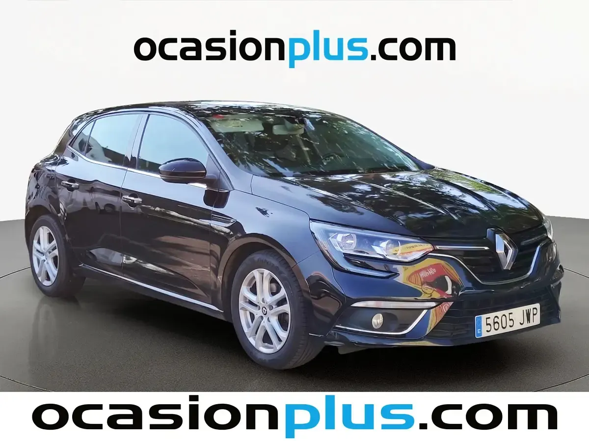 Usado Renault Mégane IV Intens 100 CV (73 kW) 2017 Negro Utilitario