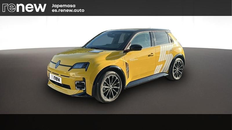 Amarillo pop!/techo negro Usado 2025 Renault 5 E-Tech Iconic Berlina | 29.990 € (Precio justo) - Imagen 1/4