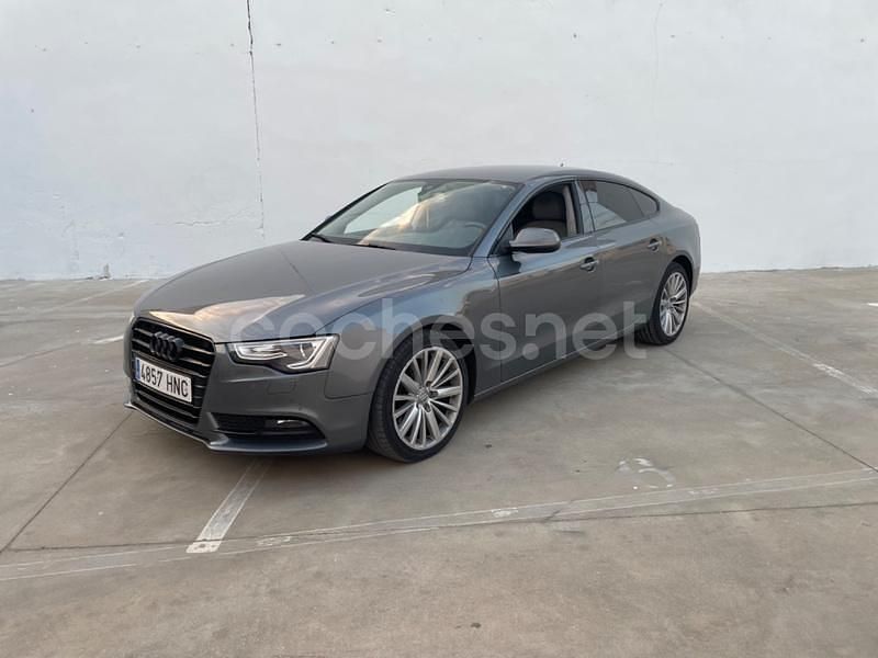 Gris / plata Usado 2013 Audi A5 Sportback Berlina | 13.999 € (Buen precio) - Imagen 1/4