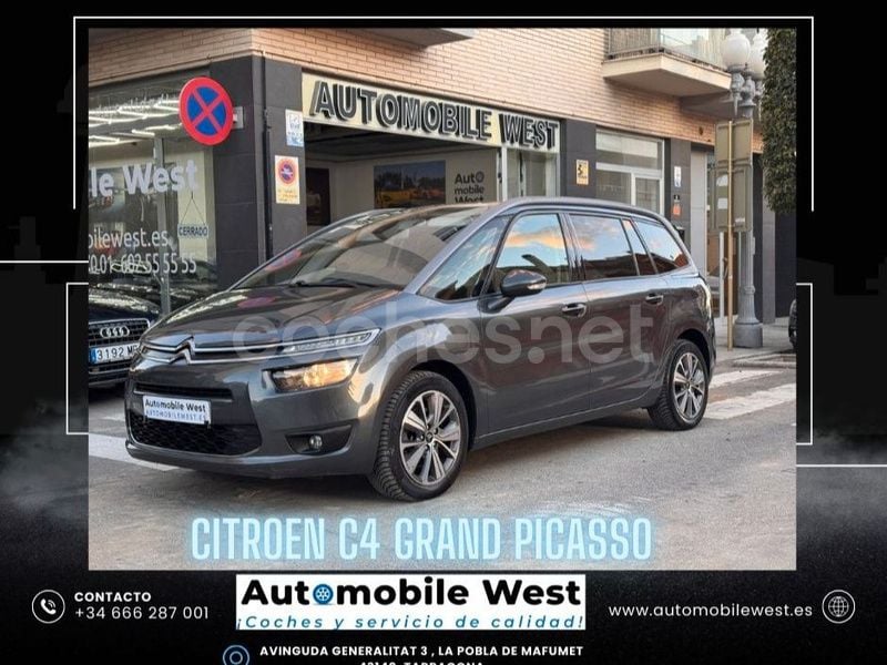 Gris / plata Usado 2015 Citroën C4 Picasso Intensive Monovolumen | 11.900 € (Buen precio) - Imagen 1/4